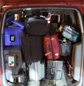 的士放幾多行李