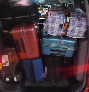 機場的士收費行李